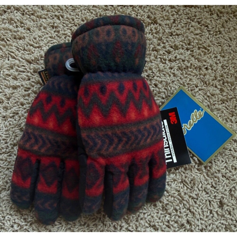 Porelle Waterproof Breathable Thinsulate Insulated Fleece Gloves Women's Sz S